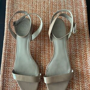 Tory Burch Beige Strap Sandals